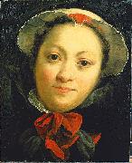 Carl Gustaf Pilo Portrait of Mrs Charlotta Pilo oil on canvas